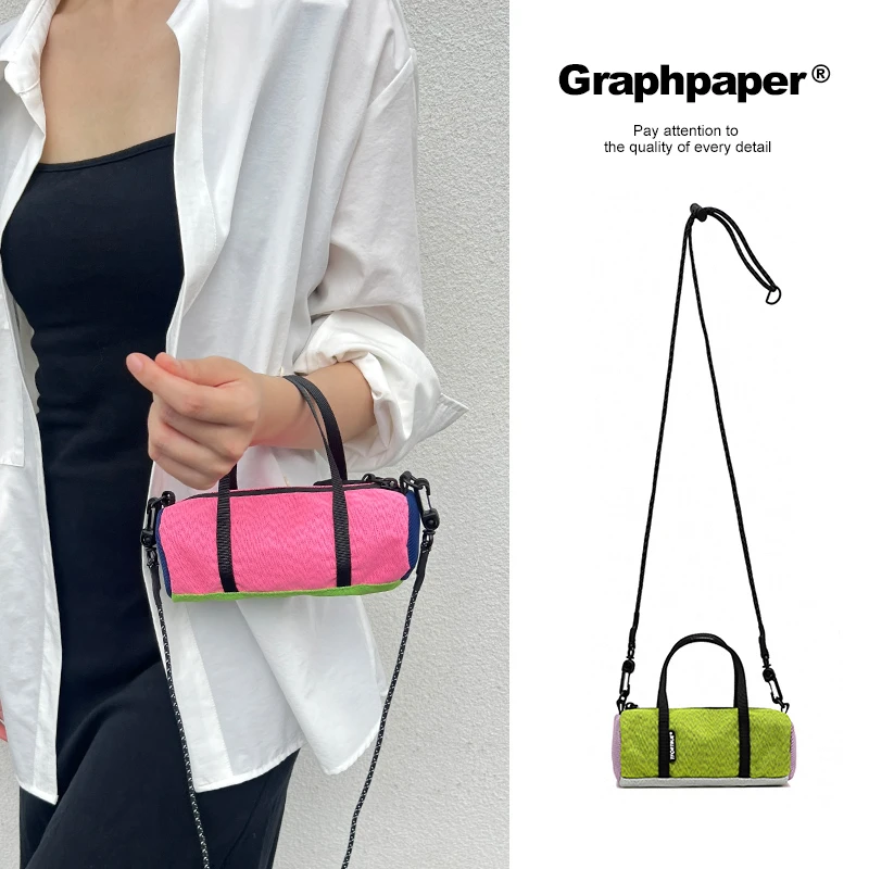 mini小包包原创迷你手机包夏季耳机包单肩斜挎包小众圆桶手提包潮