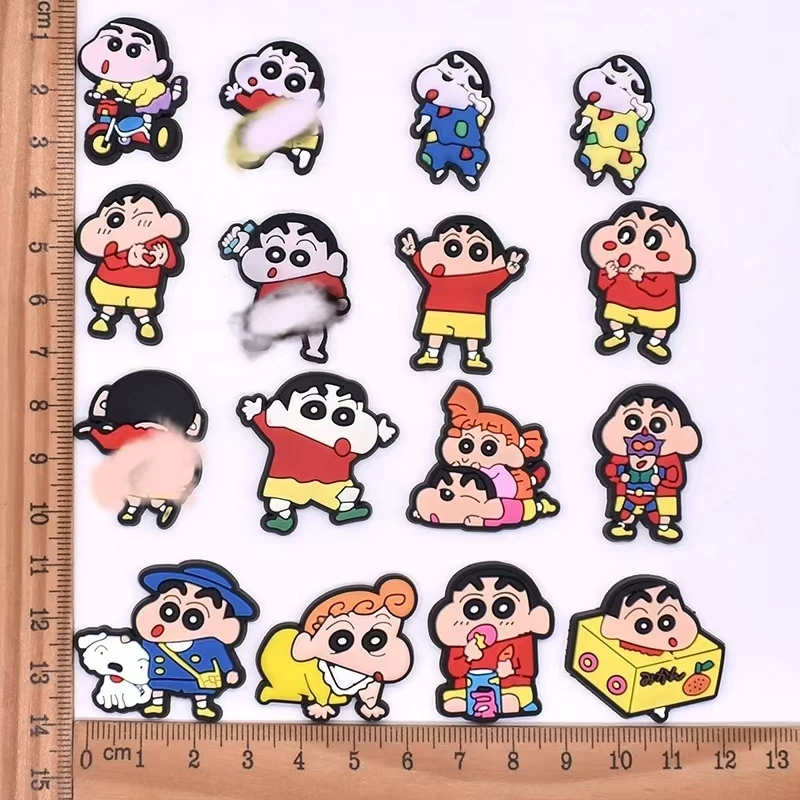 中小卡【许愿+九宫格】小新PVC软胶材质饰品配件奶油胶DIY树脂平面