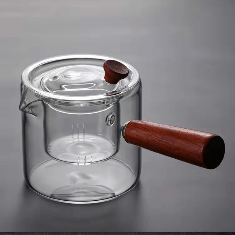 【福利】家用煮茶泡茶侧把玻璃公道杯