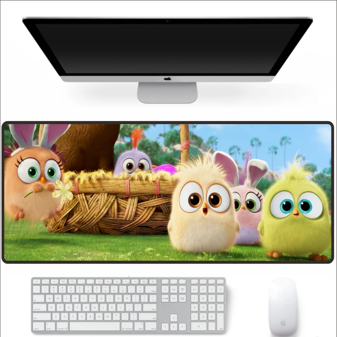 准新品  【名扬新粉丝福利】80*30加厚鼠标垫图案随机显示白色