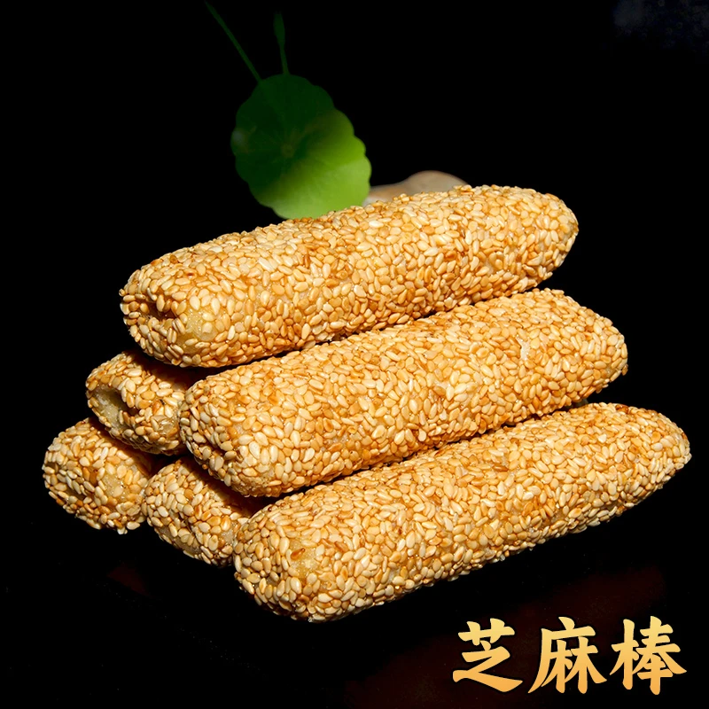 闻酥园芝麻棒零食酥饼干四川特产夹芝麻休闲小吃茶点心成都文殊院