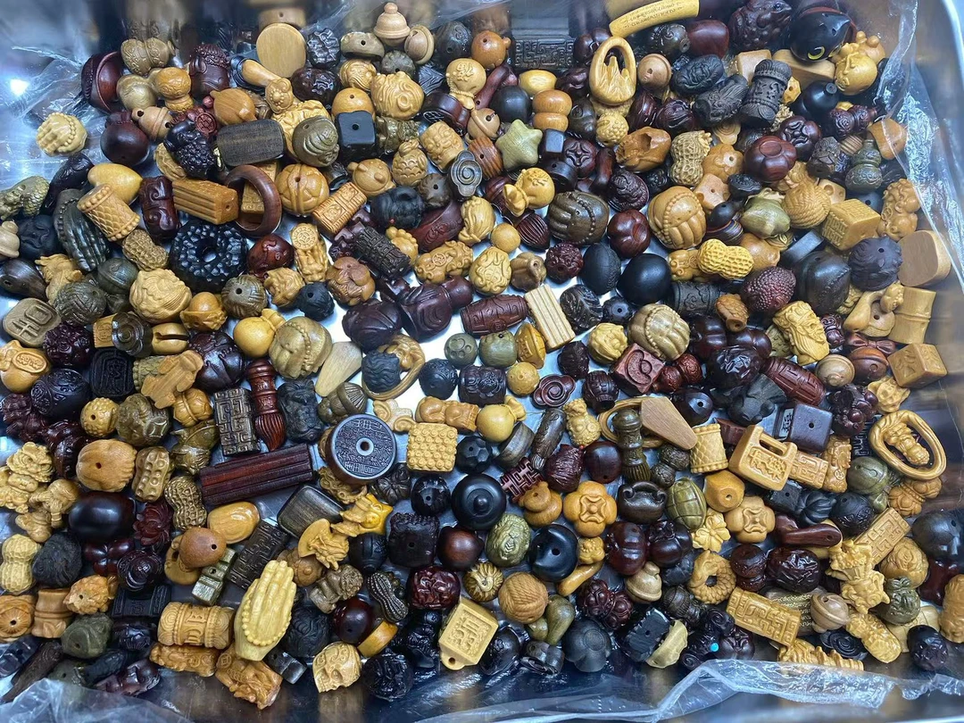 配饰diy木质木雕刻5-40