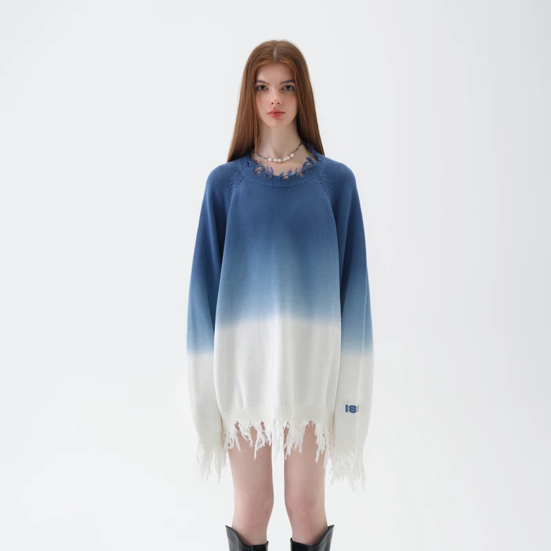 【inxx sport】潮牌宽松套头毛衣针织衫