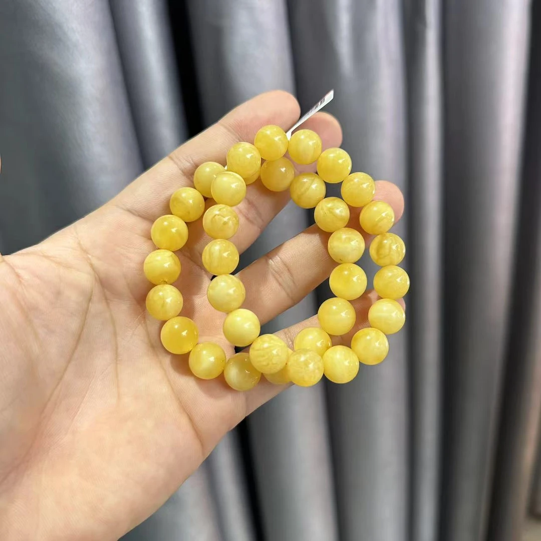 【楚遇精选】11+白花微微瑕手串13-16#AG0220903（多样性发其一）