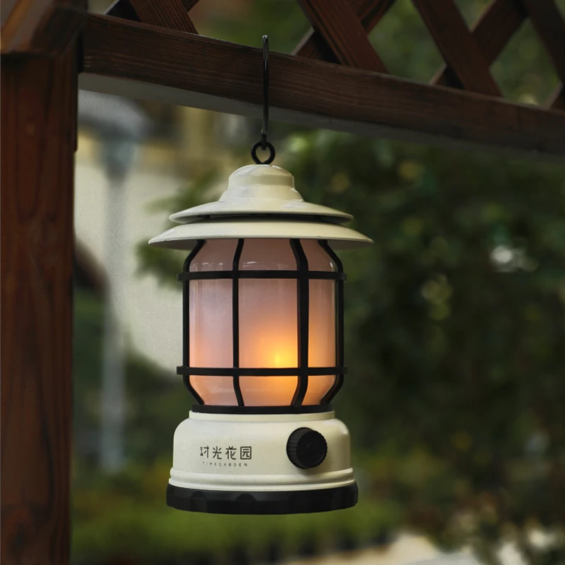 【露营灯】户外灯照明马灯充电款超长续航手提灯复古客厅阳台简约