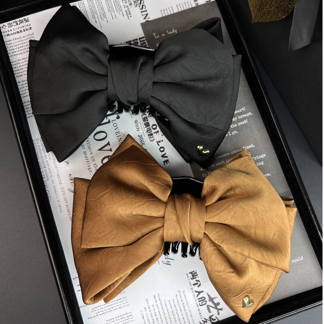 2024高级感超级好看在逃公主结新款高马尾头顶后脑勺盘发抓夹头饰