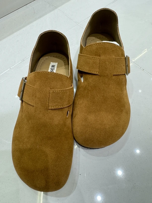 青青家 新款勃肯一脚蹬鞋子