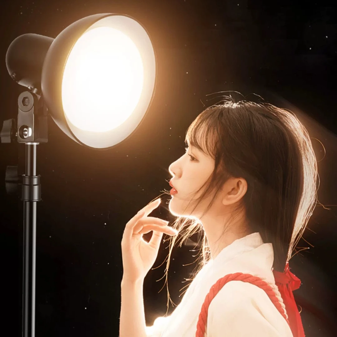聚光发丝灯神明少女美颜补光灯氛围轮廓灯大功率