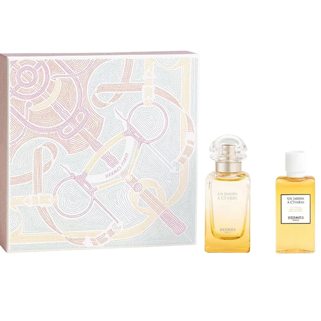 【618礼物】爱马仕基西拉岛花园香水套装 淡香水50ml+沐浴露40ml