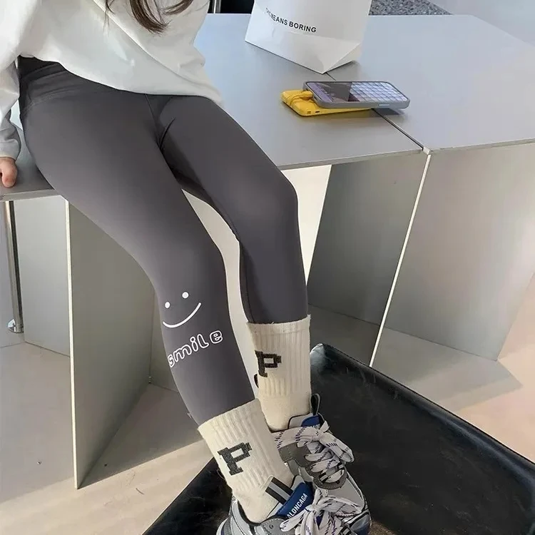 女童打底裤春秋款2024新款儿童鲨鱼裤洋气小女孩长裤外穿休闲裤潮