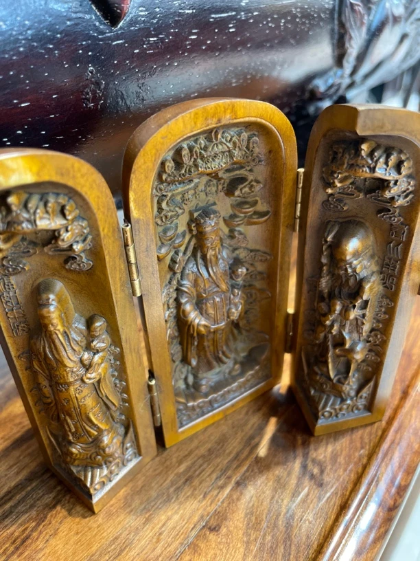 黄杨 三开小屏风