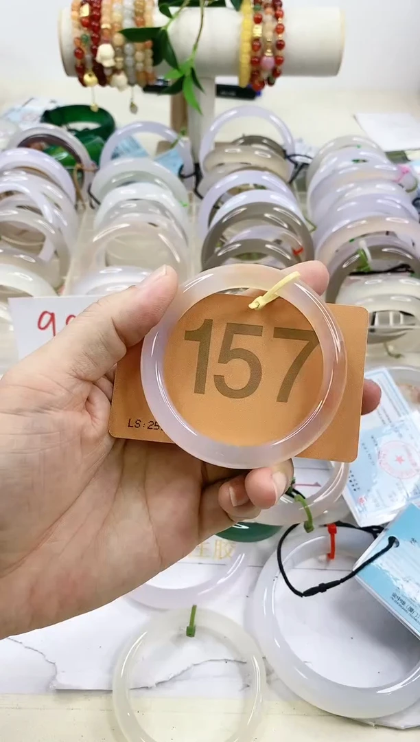 【闪购商品】玛瑙/玉髓手镯未镶嵌5455