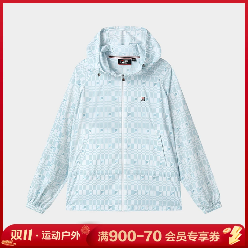 Fila/斐乐【雅丹风】女子夏日梭织防晒外套休闲通勤F11W321703F