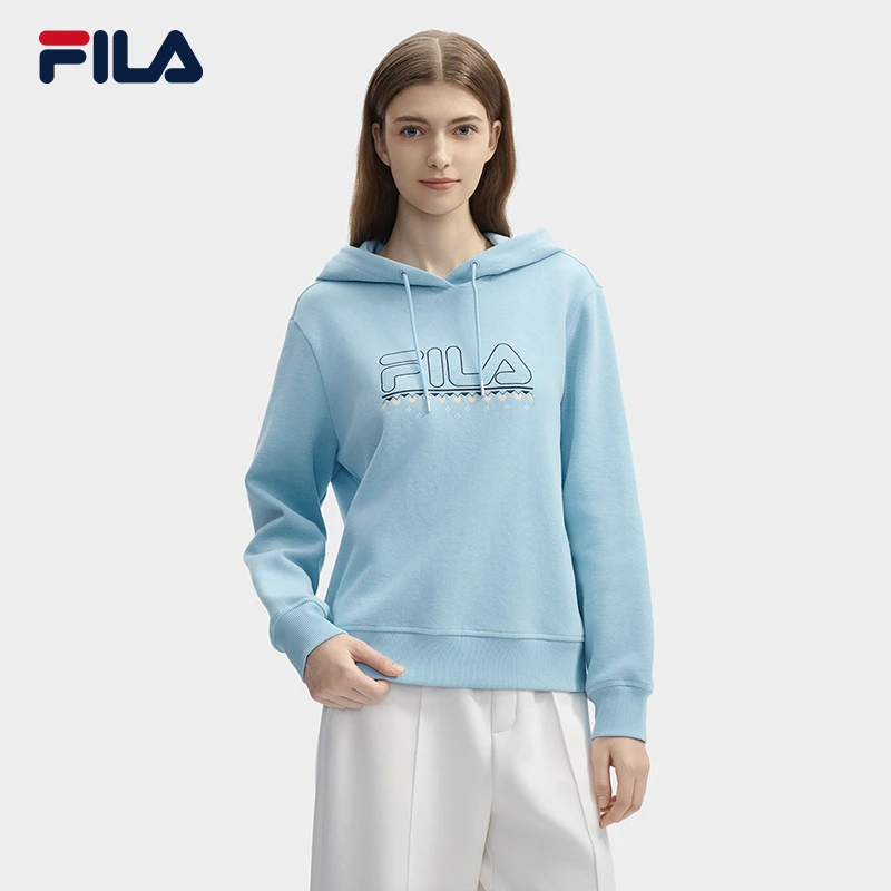Fila/斐乐女款户外健身运动时尚百搭卫衣冬季保暖穿搭F11W443203F