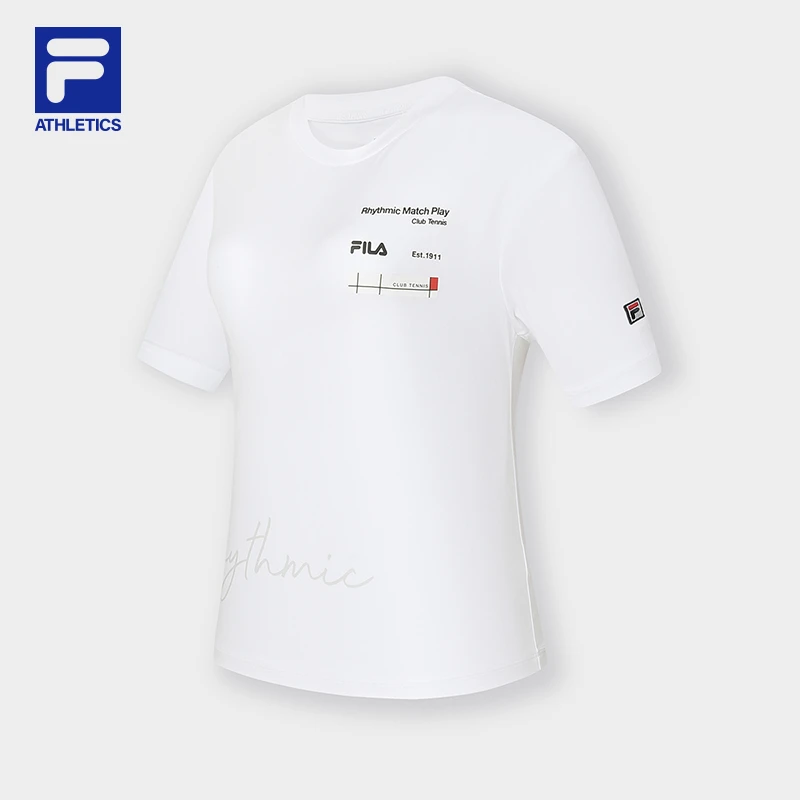 Fila/斐乐【反季】女款圆领短袖休闲运动夏季透气舒适A11W423113F