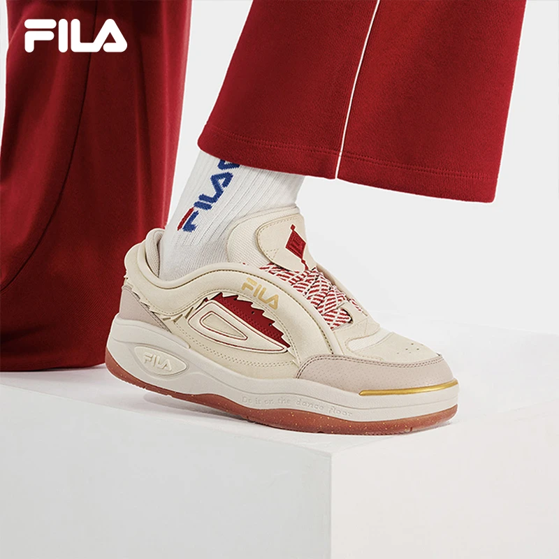 Fila/斐乐龙年【杨幂同款】MIX2舞动复古板鞋F12M412203/F12W412203
