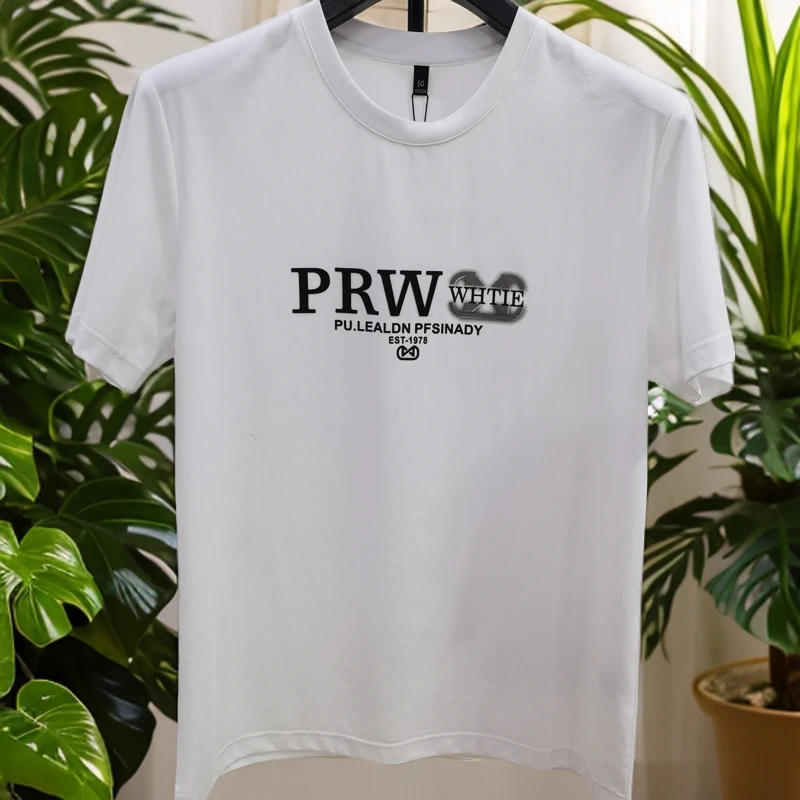 寒秋名品男装 #欧货潮流男士透气T恤舒适时尚百搭