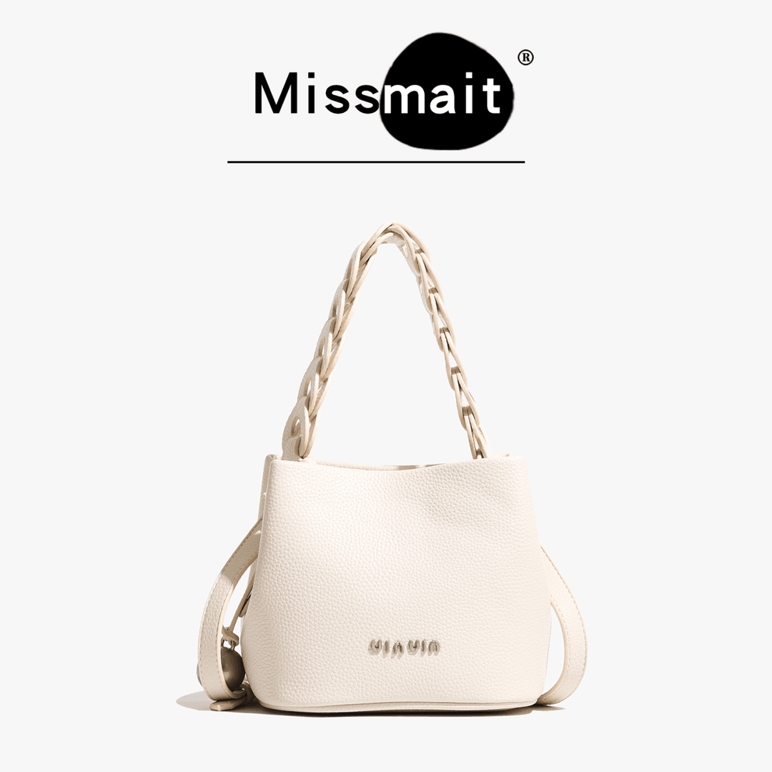 轻奢品牌今年流行百搭水桶包2024新款手提包韩版软皮单肩斜挎包