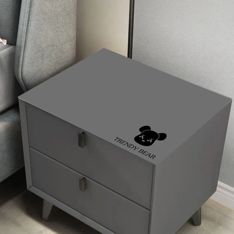 北欧床头柜垫子桌垫现代简约盖布卧室桌面垫轻奢桌布盖垫