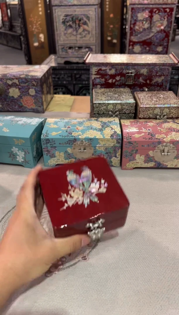【闪购商品】手镯盒·弘贝雅螺钿漆器文化馆