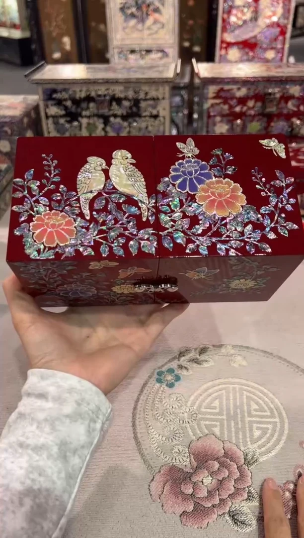 【闪购商品】对开款·弘贝雅螺钿漆器文化馆