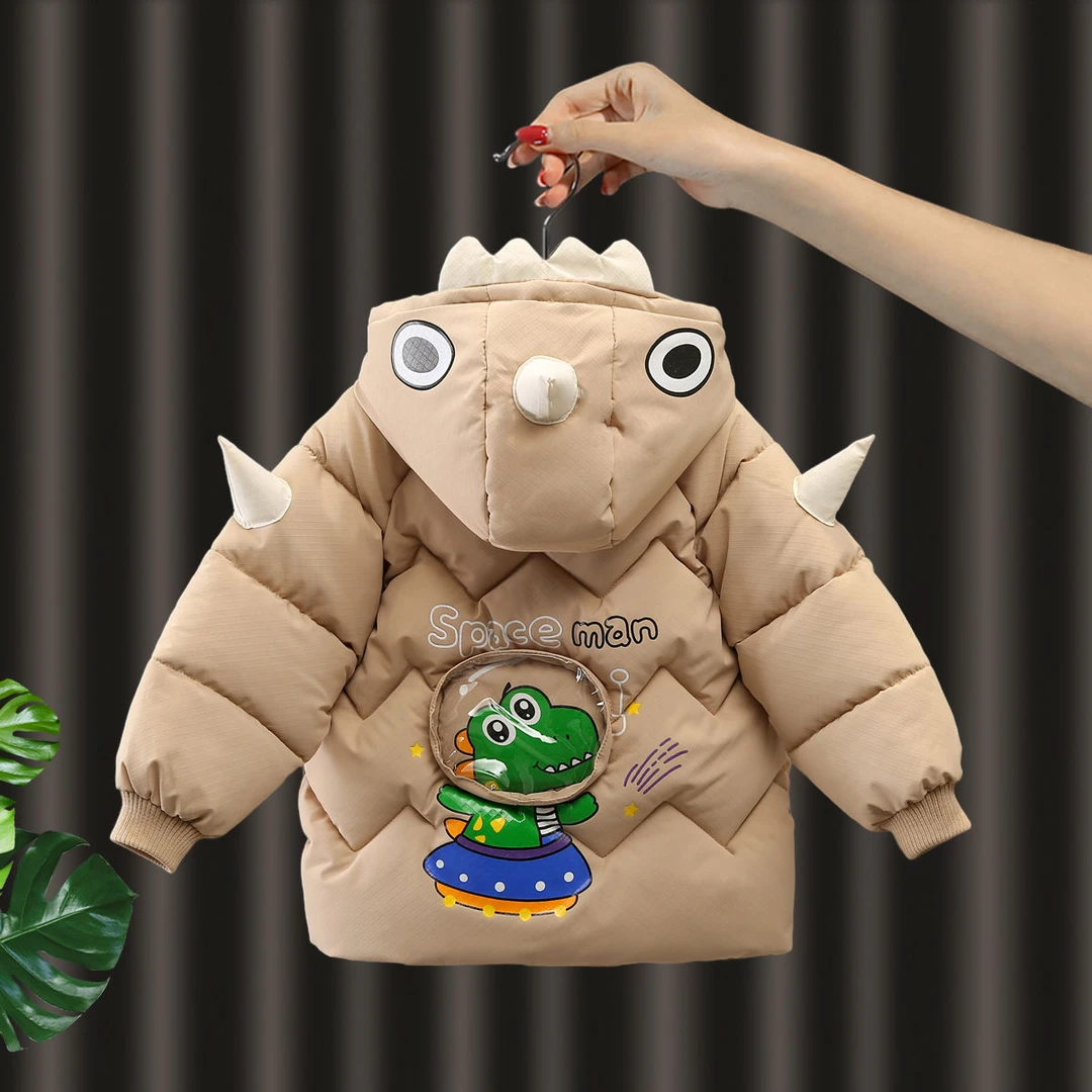 木子童装宝宝冬装衣男童冬季加厚羽绒服免洗中小儿童加绒袄外套洋