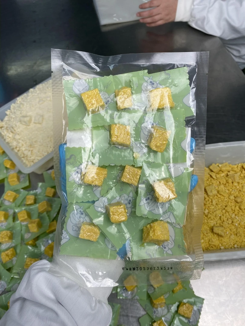 新疆诺干沙棘口味奶酪 手工奶疙瘩 纯牛奶奶酪 奶香浓郁60g/包