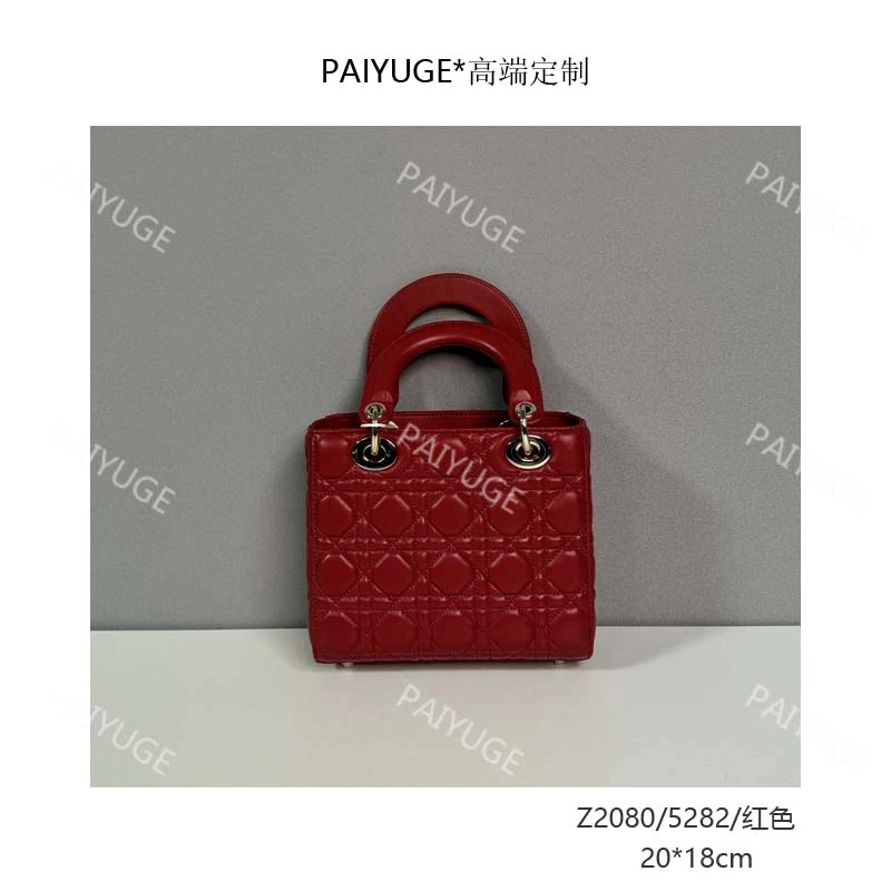Z2080/5282/红色 paiyuge高端订制百搭女士手提单肩斜挎包1910