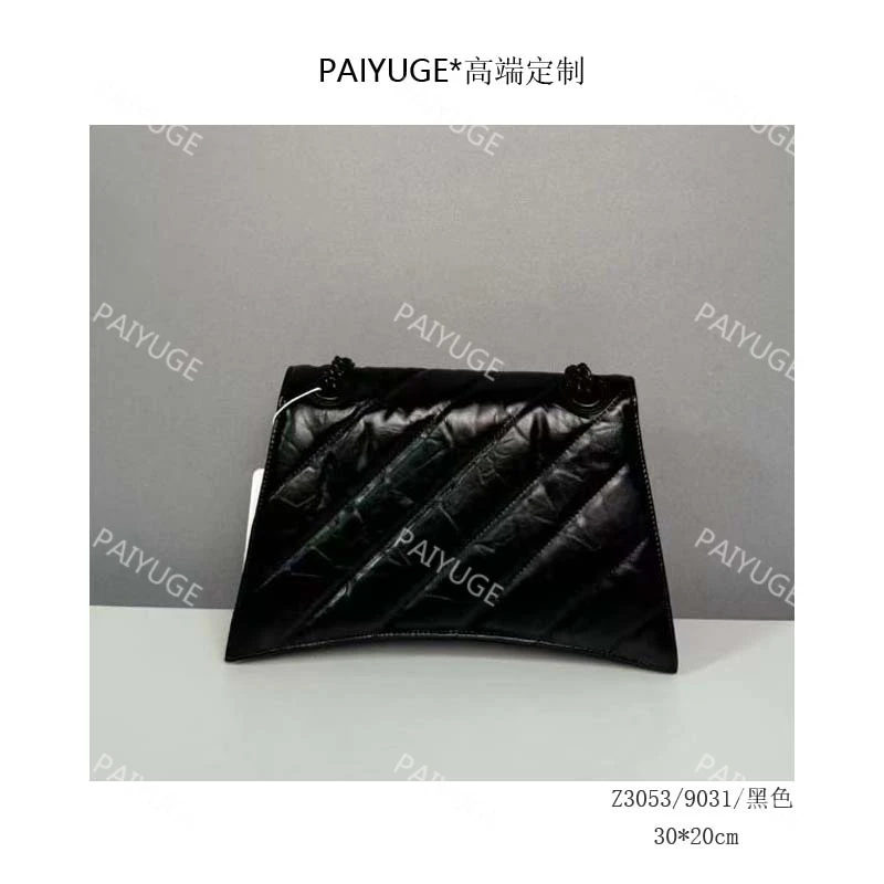 Z3053/9031/黑  Paiyuge高端订制女士单肩包斜挎包手提包1606