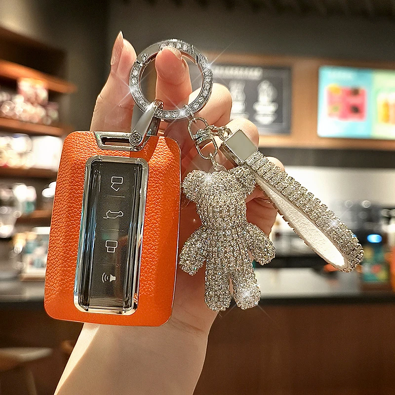 专用坦克300钥匙套新标TANK赛博25款坦克500坦克车扣包壳高档真皮