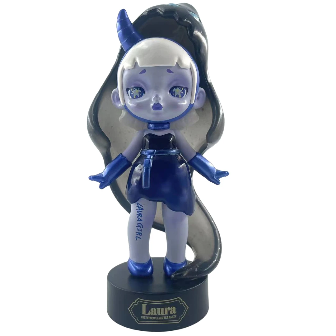 Laura劳拉人狼茶会系列盲盒新品潮玩摆件公仔确认款手办X1207