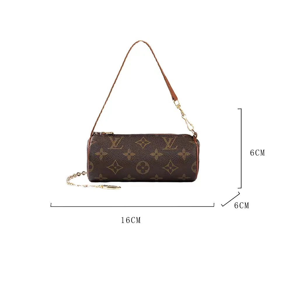 95新 LouisVuitton/路易威登 老花  红皮巴比龙 子包 嘉莉