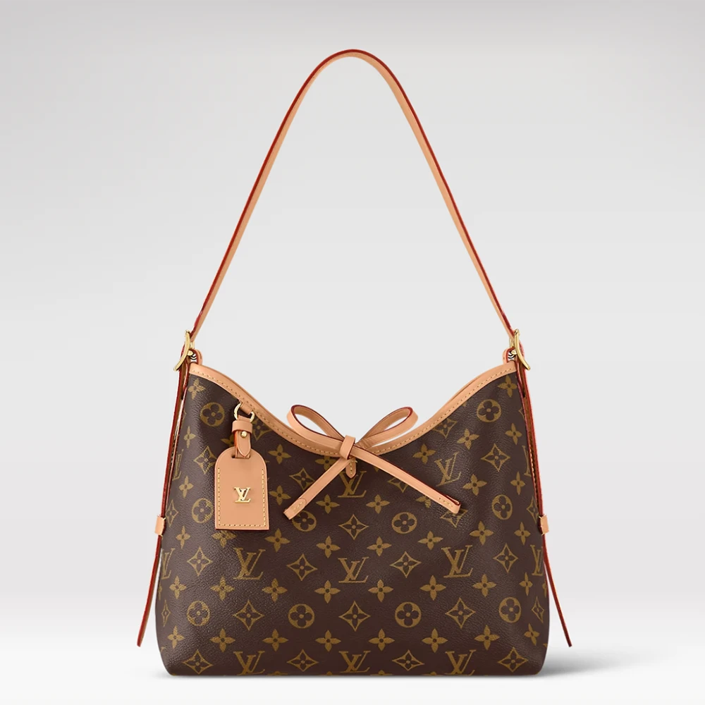 99新 LouisVuitton/路易威登 【巧巧专属】 carryall小号子母包肩包