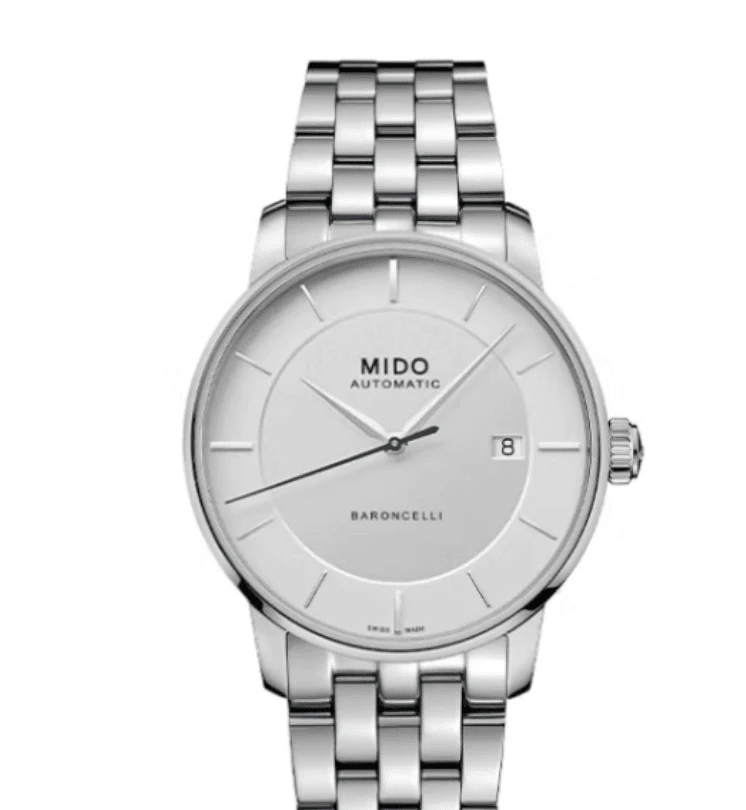 99新 Mido/美度 名汇/贝伦赛丽037407/全套盒卡/表径39mm男士简约