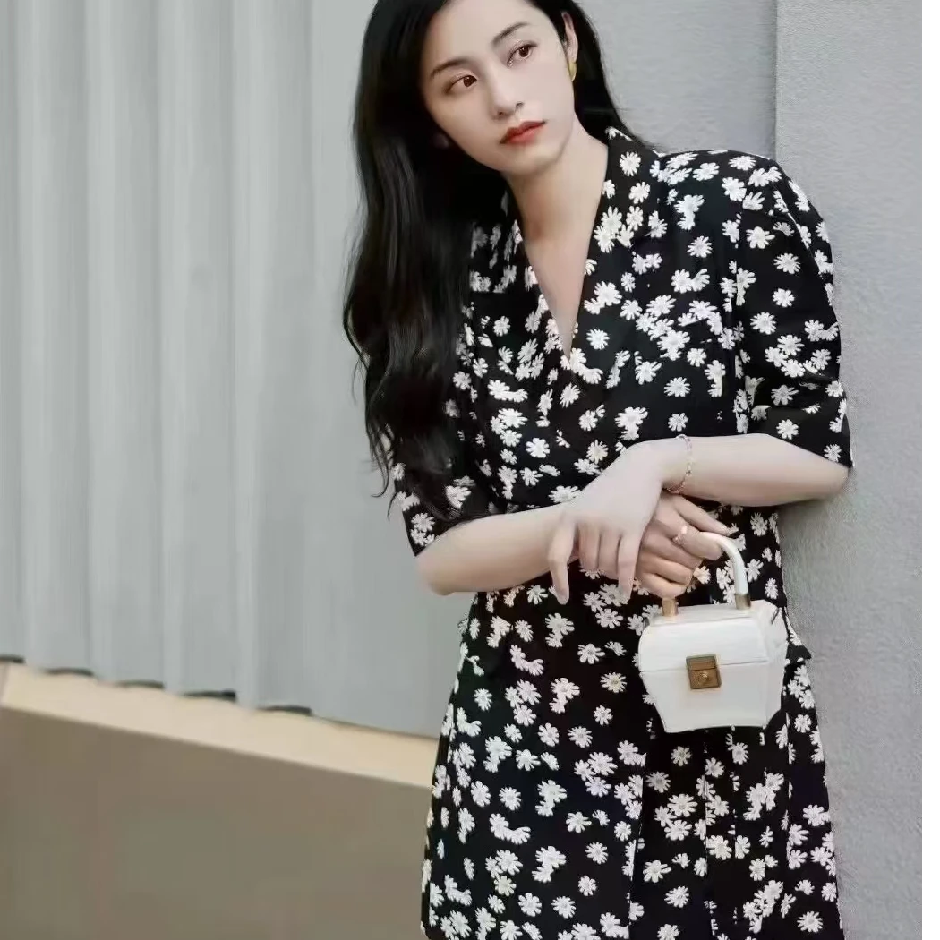 251-300浮力老表家修身显瘦气质连衣裙大方典雅