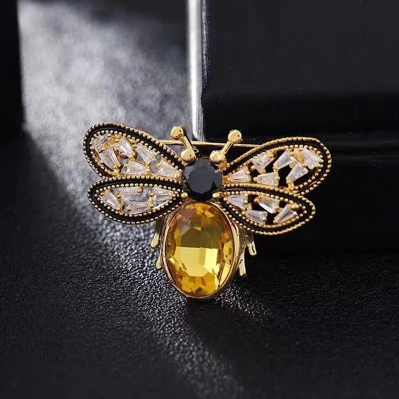 合金胸针 【精致蜜蜂】简约百搭精致优雅高档春夏时尚-1030