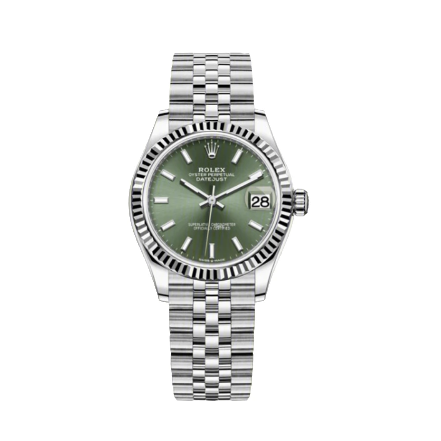 99新 Rolex/劳力士 日志278274/薄荷绿/31mm/自动机械/21年全套