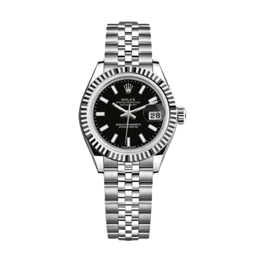 99新 Rolex/劳力士 日志系列179174/26mm/黑盘条钉/自动机械/单表