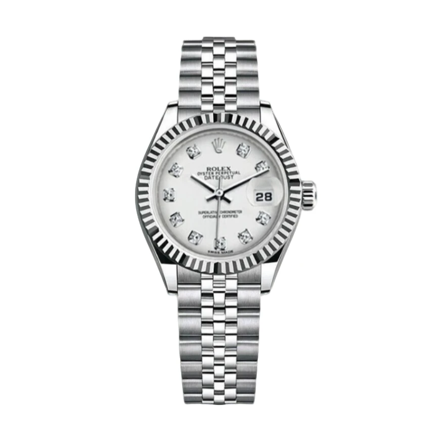99新 Rolex/劳力士 日志179174/26mm/白面钻刻/自动机械/单表