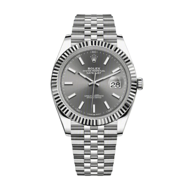 99新 Rolex/劳力士 日志126334/41mm/灰盘条钉/自动机械/22年全套