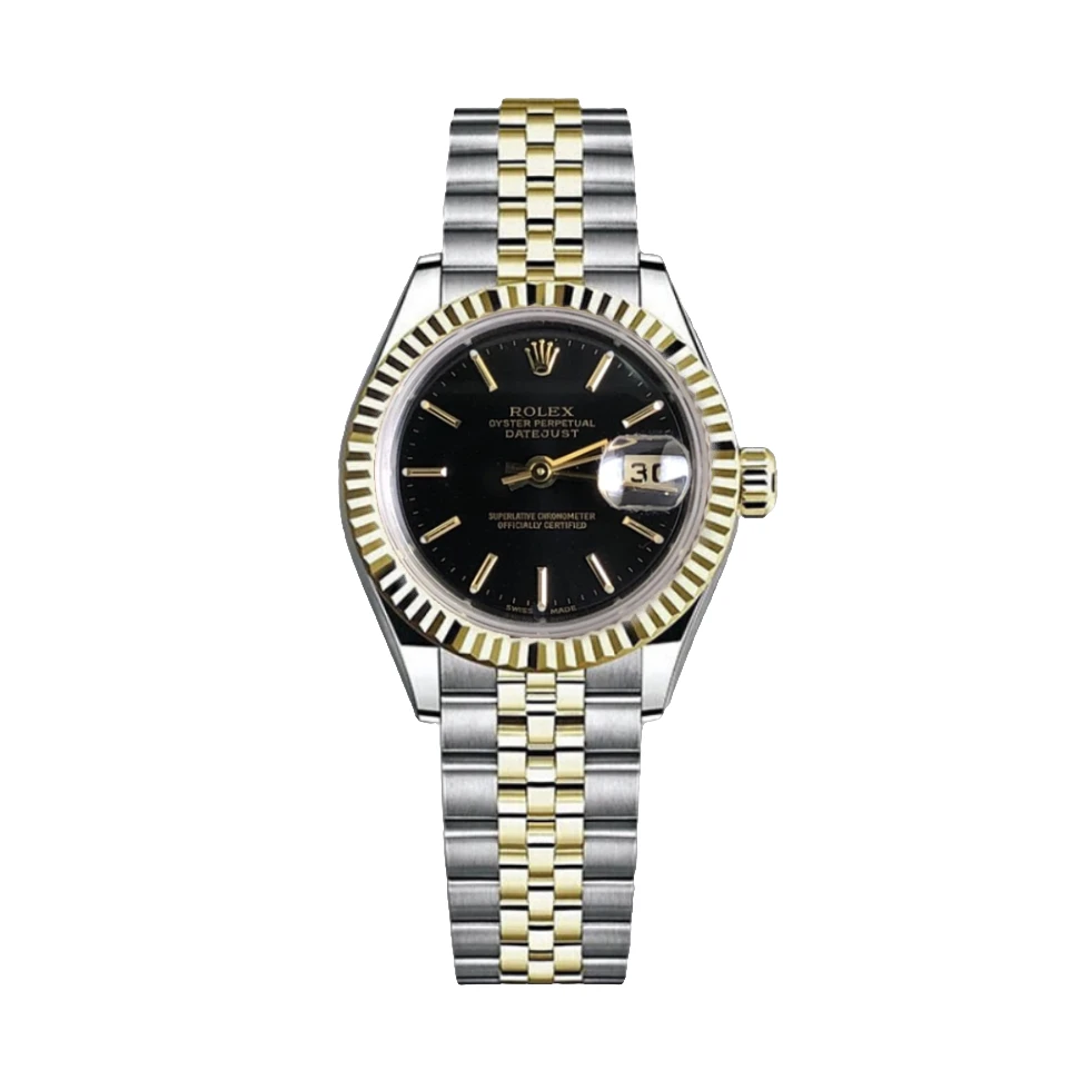 99新 Rolex/劳力士 日志系列79173/26mm/黑盘条钉/自动机械/单表