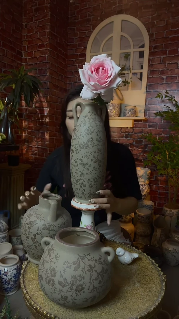 【闪购商品】花盆高33cm口径5.5cm