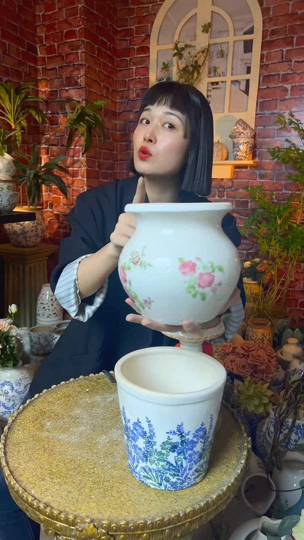 【闪购商品】花盆高16cm口径12.5cm