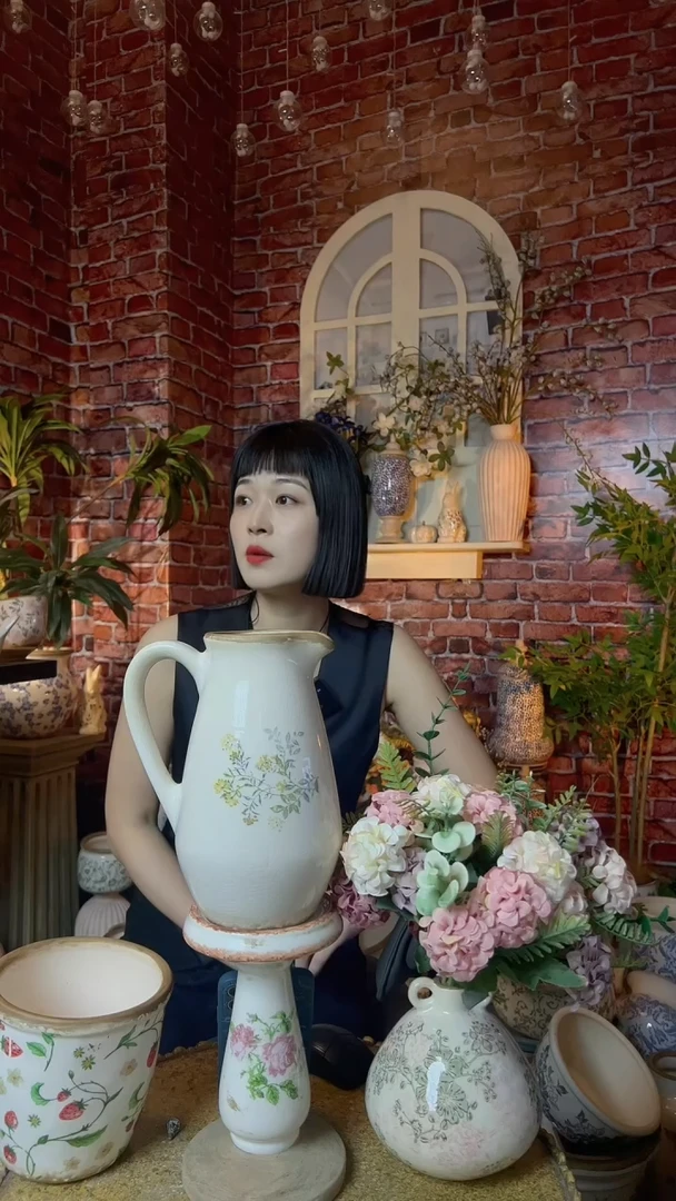 【闪购商品】花瓶高21内8