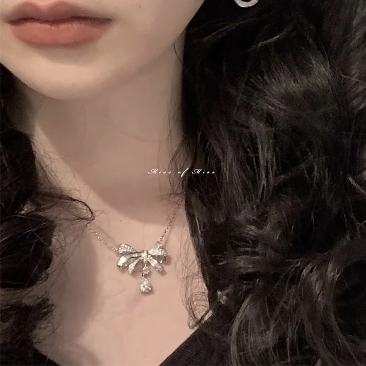 铜合金项链 美人落泪项链