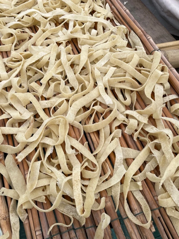 湖北特色美食干豆饼豆丝农家传统手工制作2斤包邮