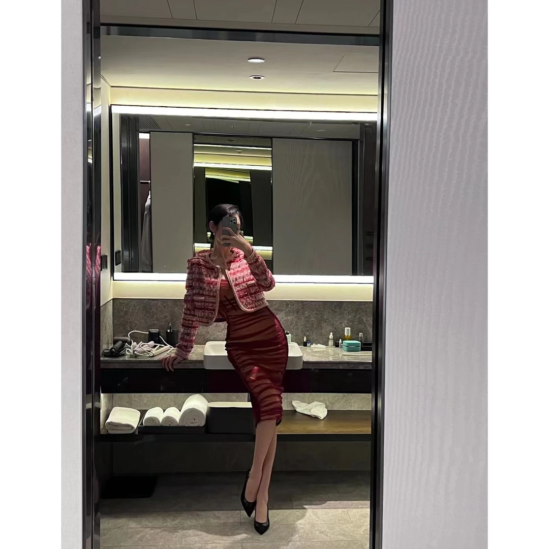 【雅乔定制】德鲁纳酒店 粗花呢夹棉短外套DYQQ-22030940