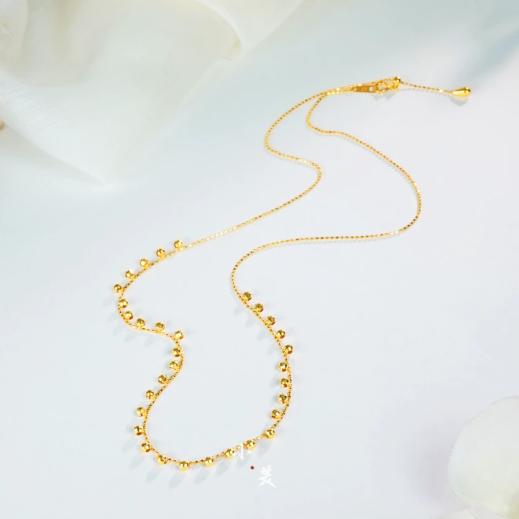 18K金硕果累累满天星项链 G8723