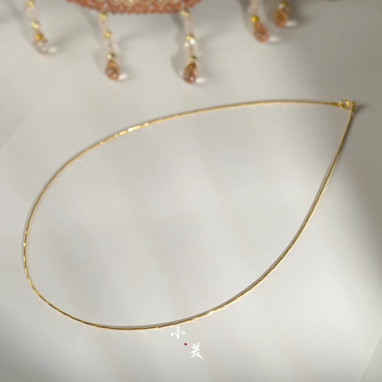 链子925银 福利 百搭项圈简约万能40cm S1351