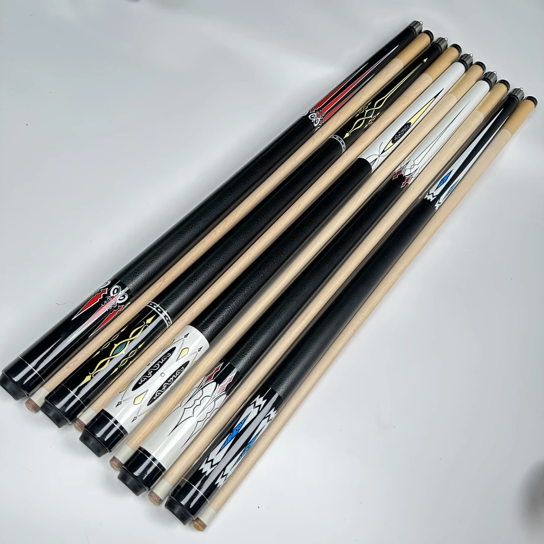 零度彩虹錠乾坤12.5大头杆中式黑八九球杆球房高级会员杆五支包邮